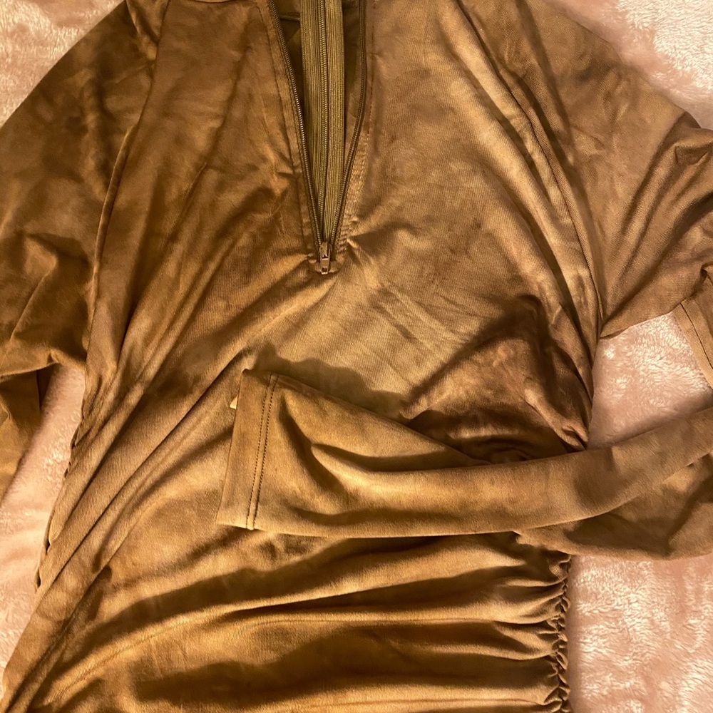 Stretchy marbled dress
